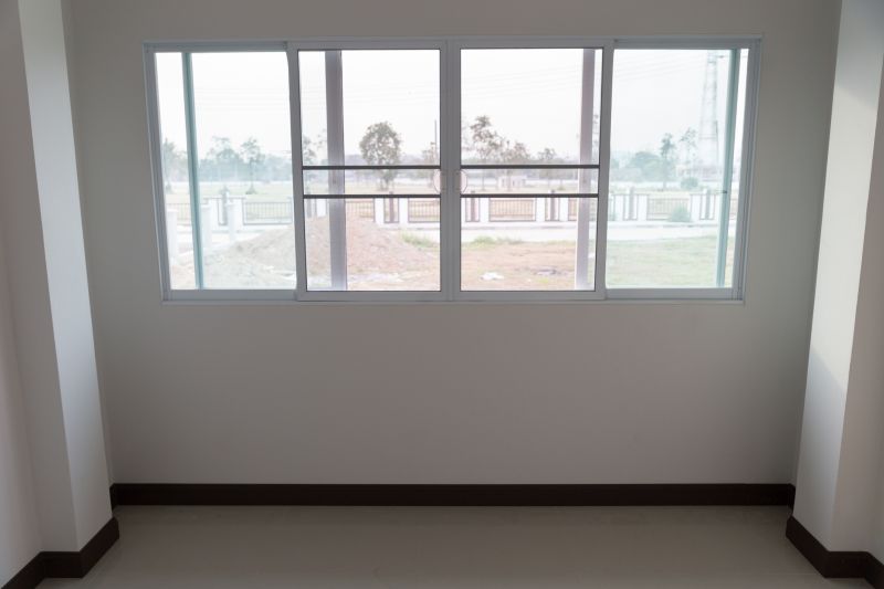 Modern sliding windows in a Sun City residence